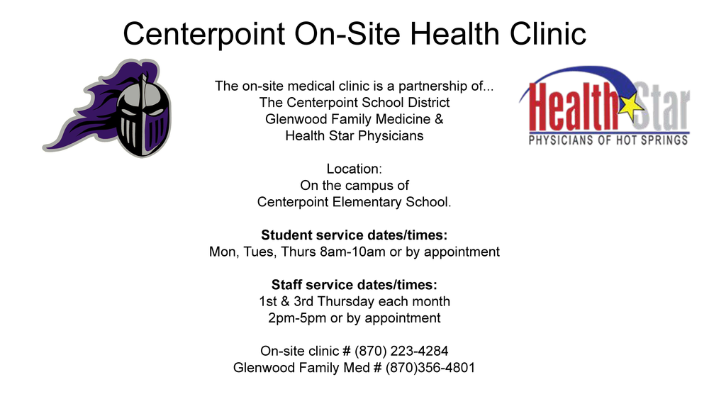 Centerpoint On Site Health Clinic Poster