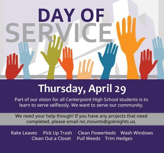 Day of Service poster